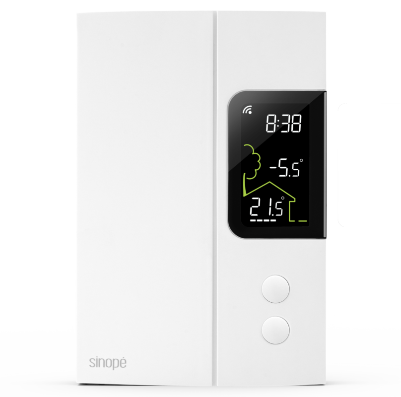 Thermostat for baseaboard heaters