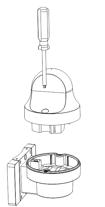 Different parts of the tank level monitor