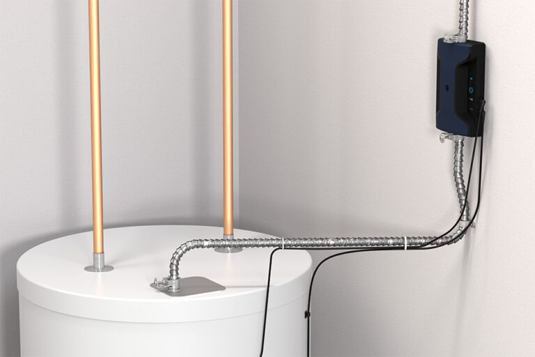 Calypso V2 Water Heater Controller Installed to a Water Heater with BX