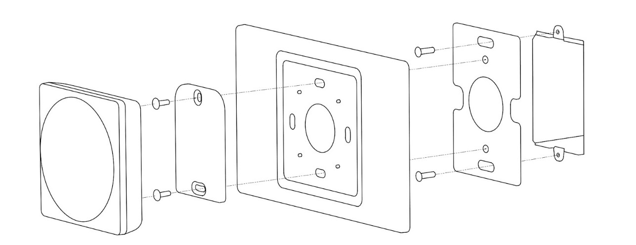 Installation on an electrical box