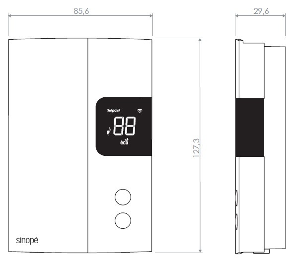Dessin technique TH1133WF
